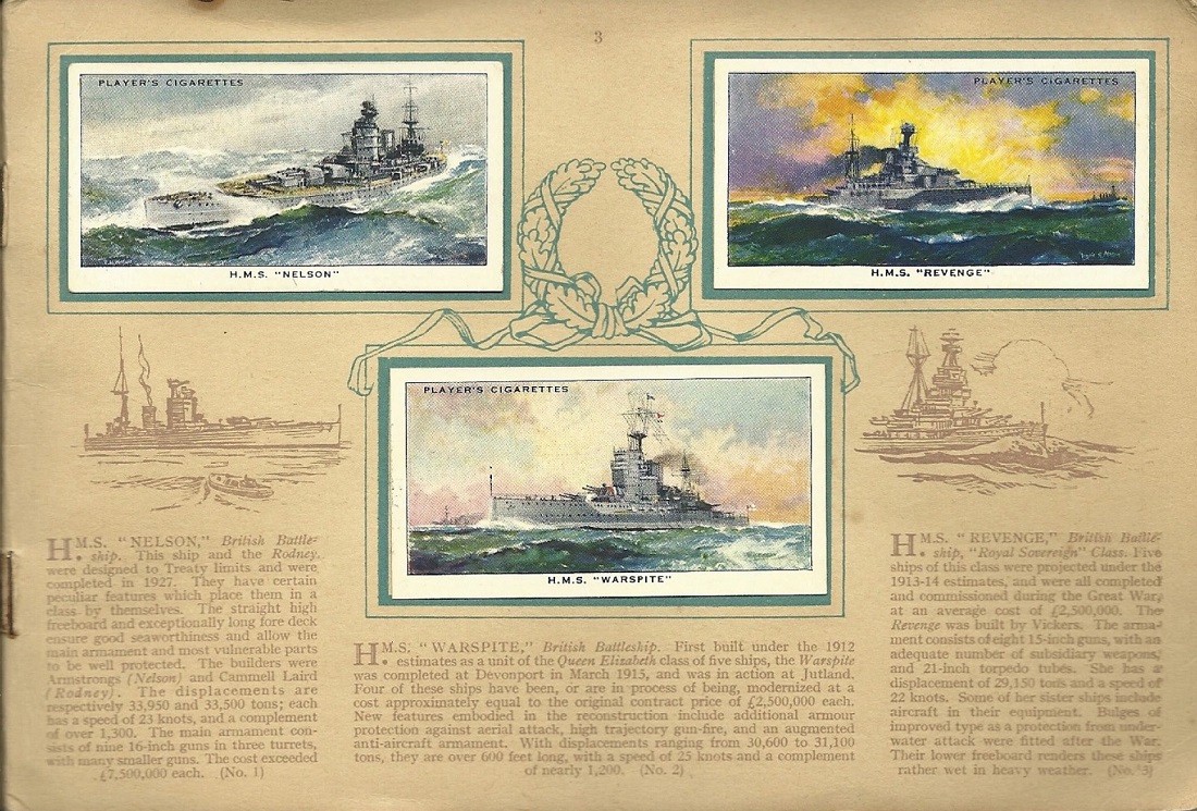 John Player & Sons - Album of Modern Naval Craft - page 3
