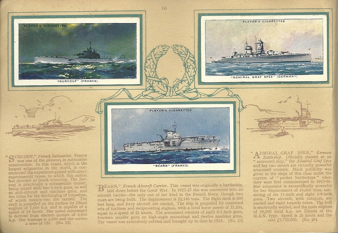 John Player & Sons - Album of Modern Naval Craft - Page 10