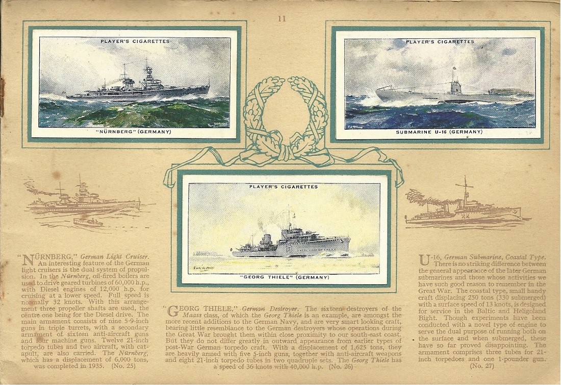 John Player & Sons - Album of Modern Naval Craft - Page 11