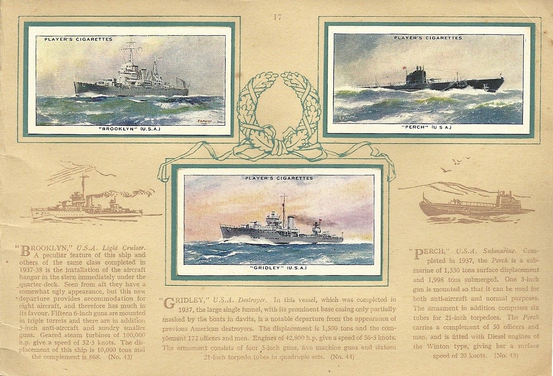 John Player & Sons - Album of Modern Naval Craft - Page 17