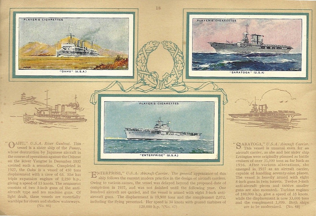 John Player & Sons - Album of Modern Naval Craft - Page 18