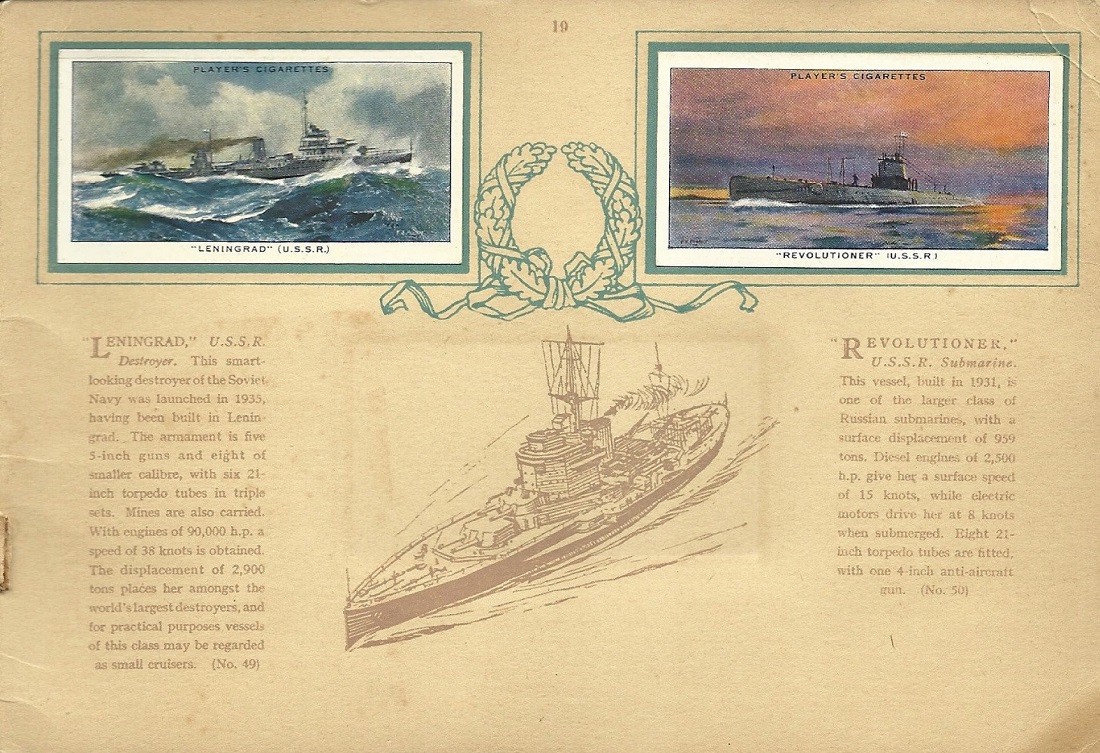 John Player & Sons - Album of Modern Naval Craft - Page 19