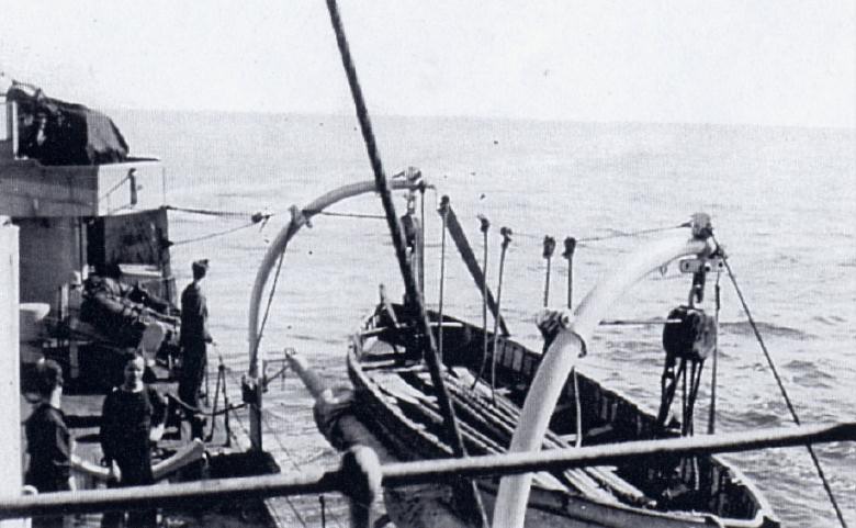 convoy C5 Sept 1944 from deck of Nene