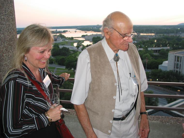 Ginny Enns and Fern Poirier