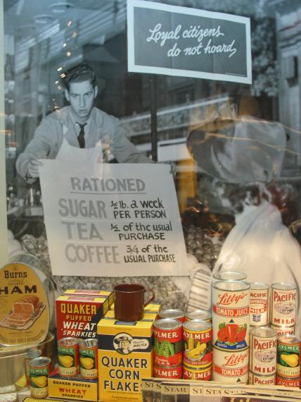 Canadian War Museum - rationing