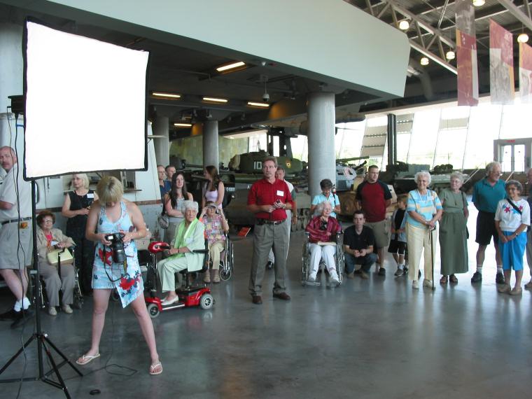 EG-9 Reunion 2005 family at Canadian War Museum_A