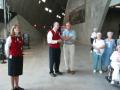 EG-9 Reunion 2005 family at Canadian War Museum Graham Pye with guides_A