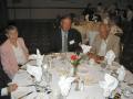 Reunion 2005 dinner Jean Pye and son Graham with Frank Burton